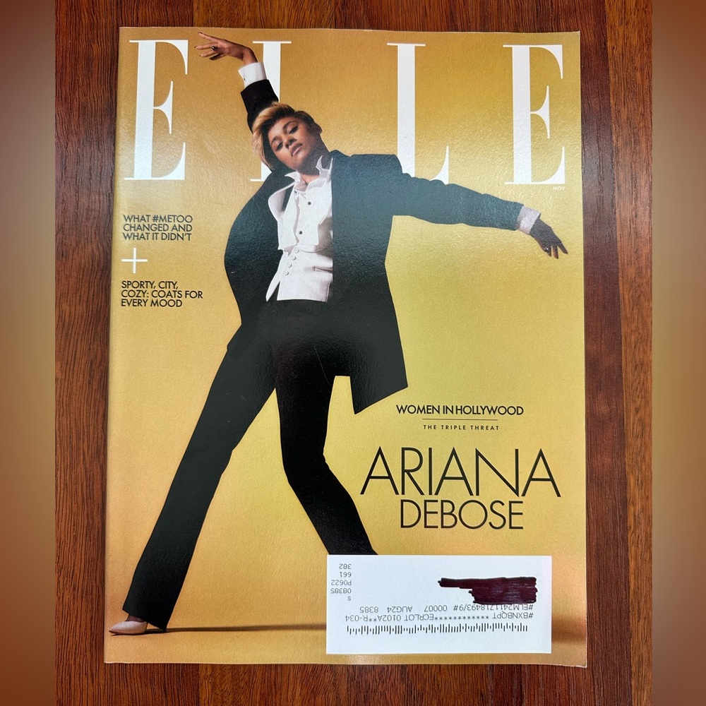 Elle Magazine - Ariana Debose - November 2022